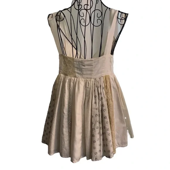 Anthropologie Lithe Silk Bow V-Neck Sleeveless Boho blouse - Picture 7 of 10